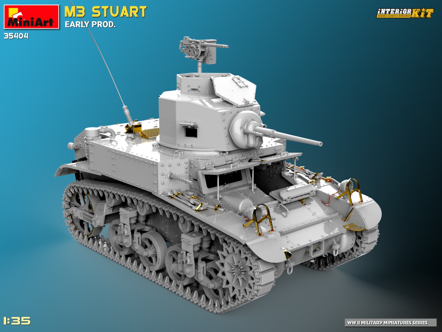 ak-interactive-1-35-m3-stuart-early-prod-interior-kit-kit-modellismo image 3