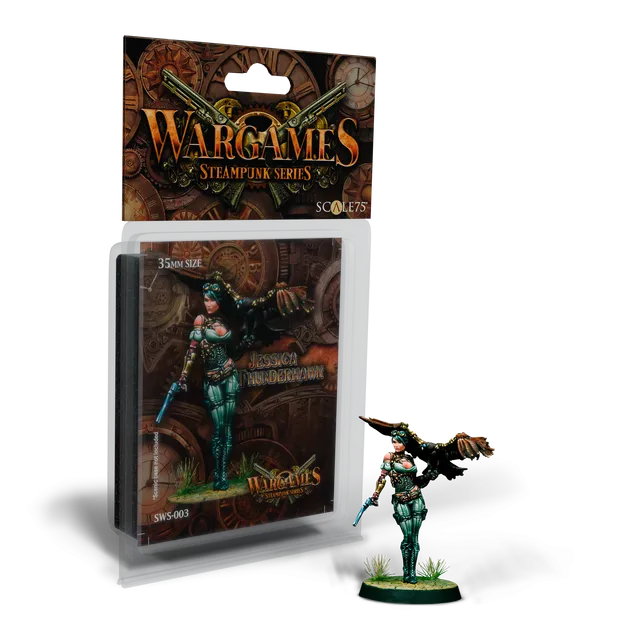scale75-jessica-thunderhawk-miniatura-35mm-in-metallo-bianco-da-assemblare-e-dip image 1