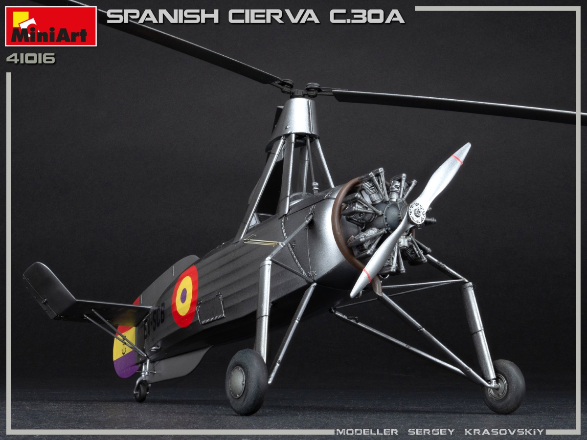 ak-interactive-cierva-c-30a-spanish-1-35-kit-modellismo-elicottero-autogiro image 5