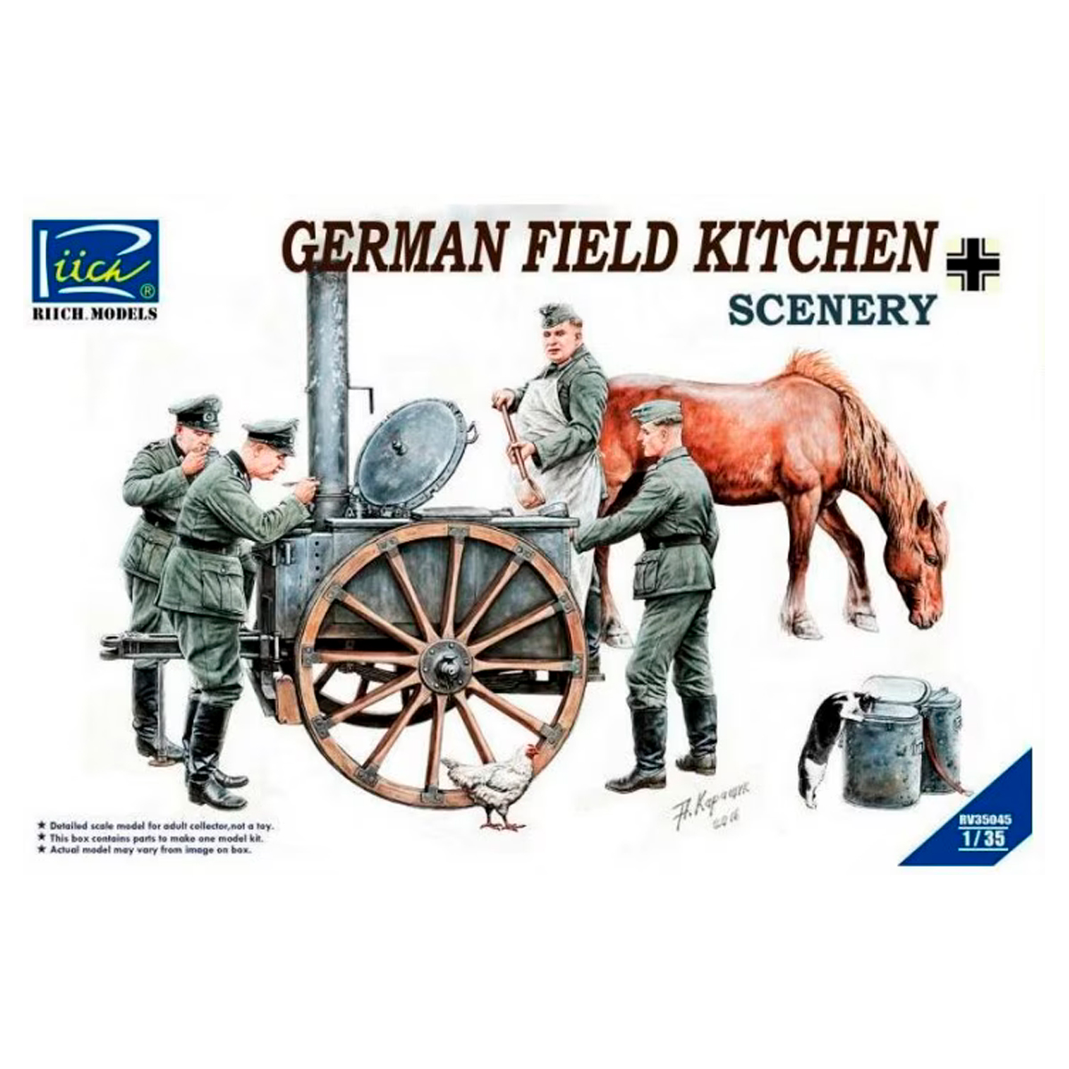 ak-interactive-german-field-kitchen-scenery-1-35-diorama-cucina-da-campo-tedesca image 1