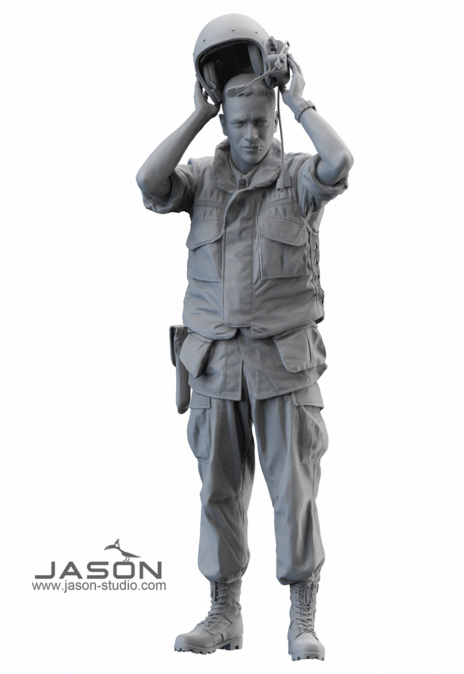 ak-interactive-1-16-m113-armored-personnel-carrier-commander-figura-comandante-p image 2