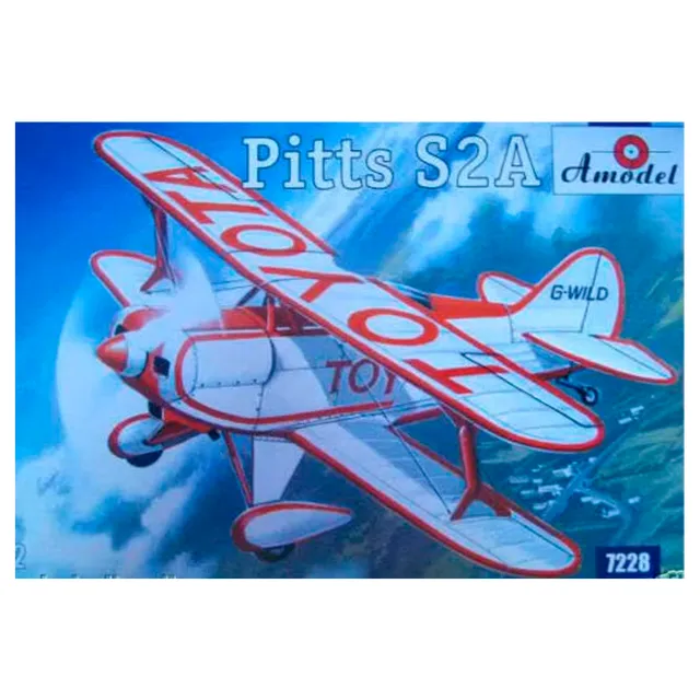 ak-interactive-pitts-s2a-1-72-kit-modellismo-aereo-acrobatico image 1