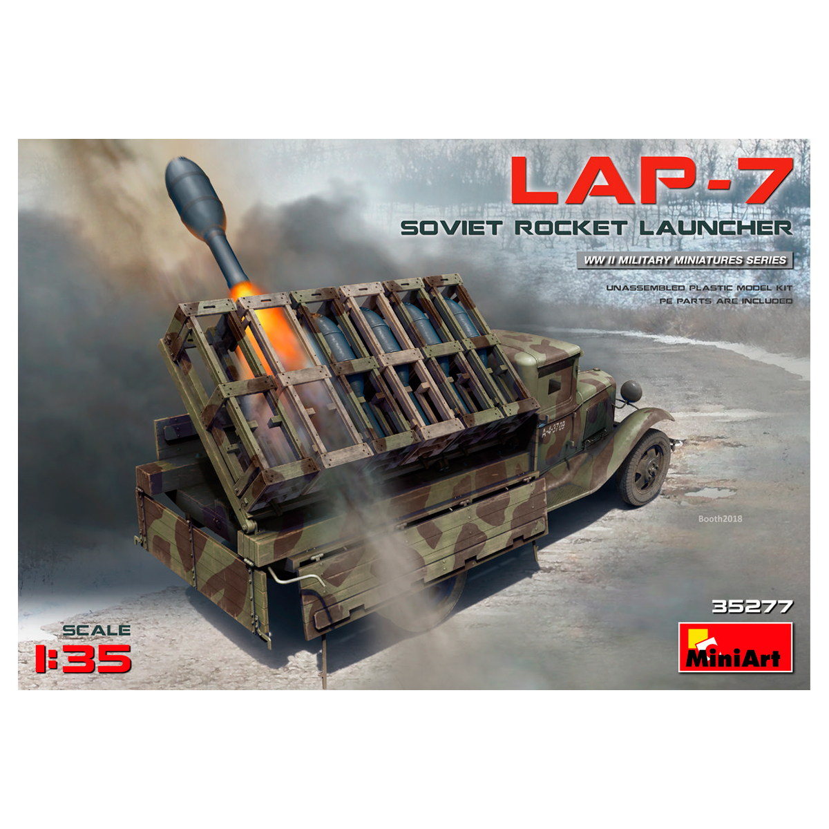 ak-interactive-1-35-soviet-rocket-launcher-lap-7-kit-di-modellismo image 1