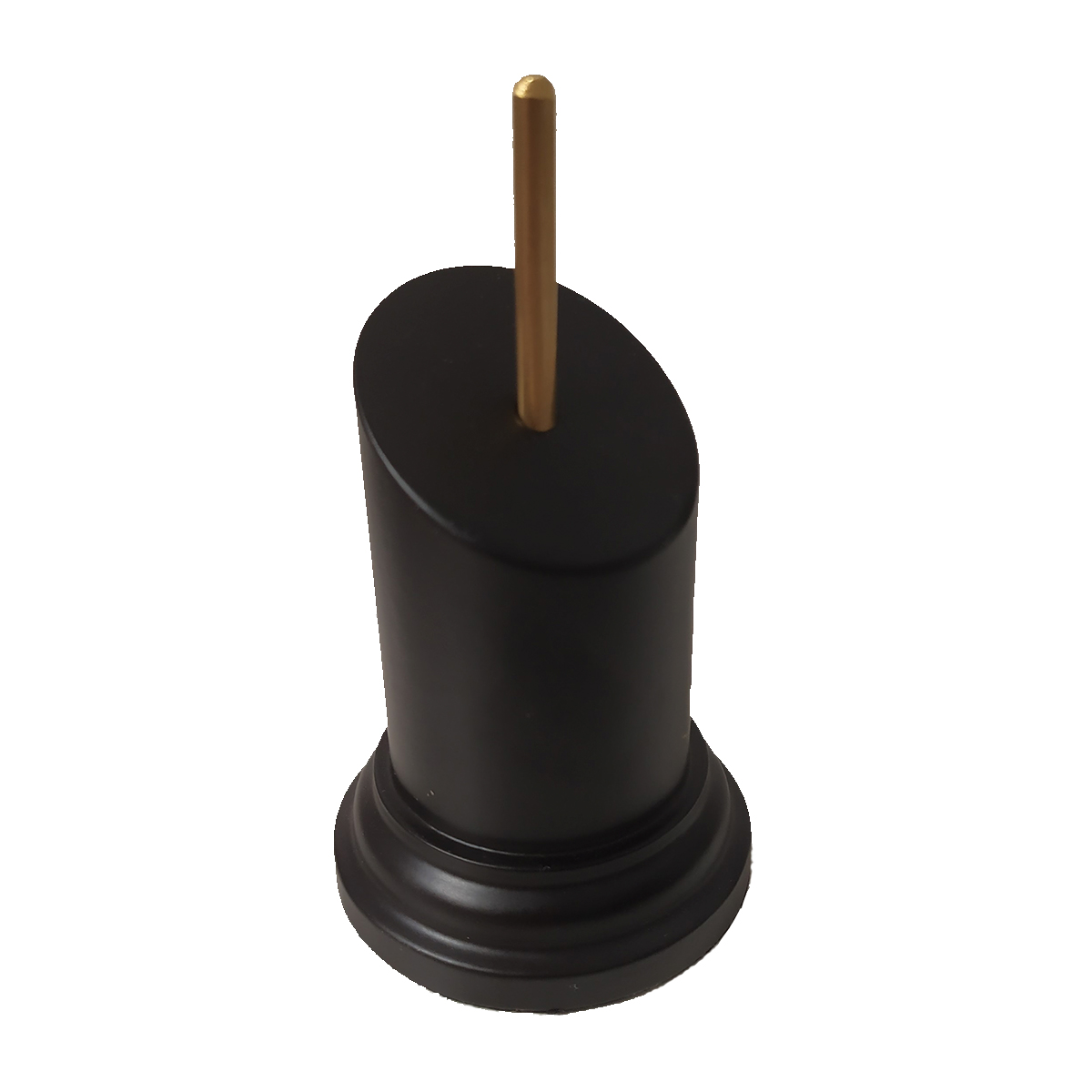 ak-interactive-base-rotonda-inclinata-in-legno-nero-7-cm-x-3-5-cm image 1
