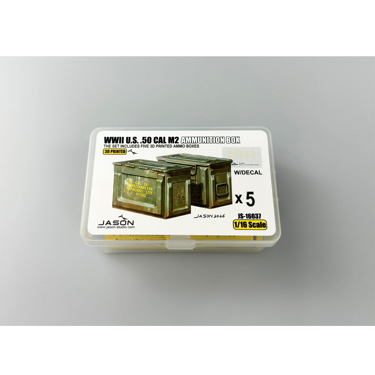 ak-interactive-1-16-scala-wwii-u-s-50-cal-m2-ammunition-box image 2