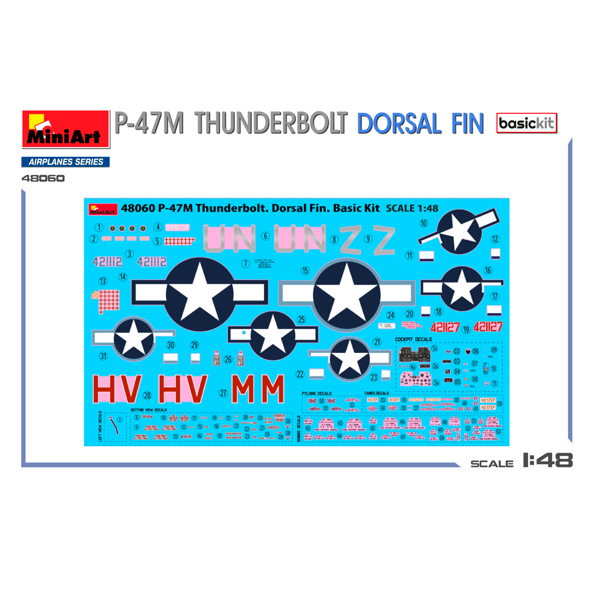 ak-interactive-1-48-p-47m-thunderbolt-kit-base-con-pinna-dorsale image 2