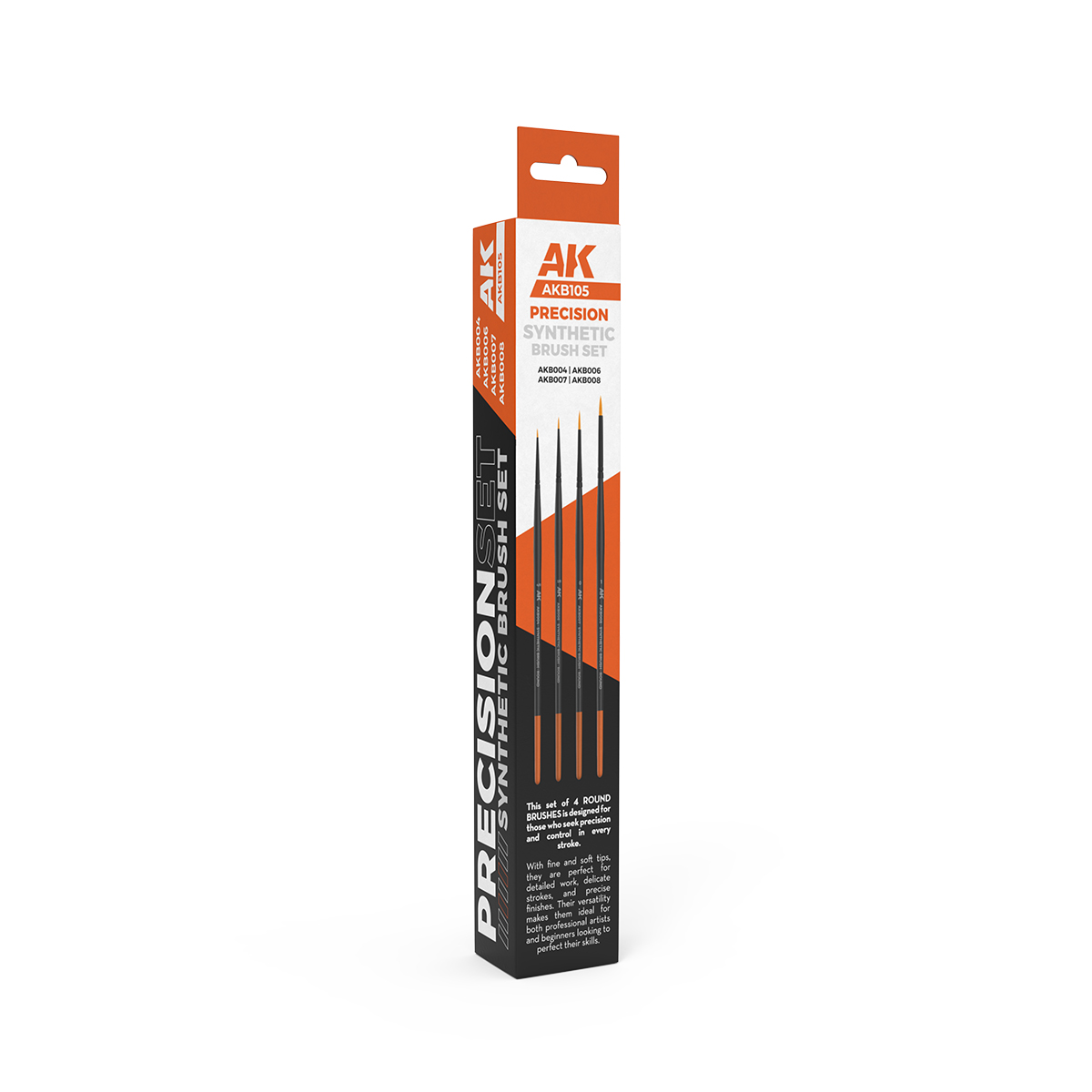 ak-interactive-precision-brushes-set-set-di-pennelli-di-precisione-per-modellism image 2