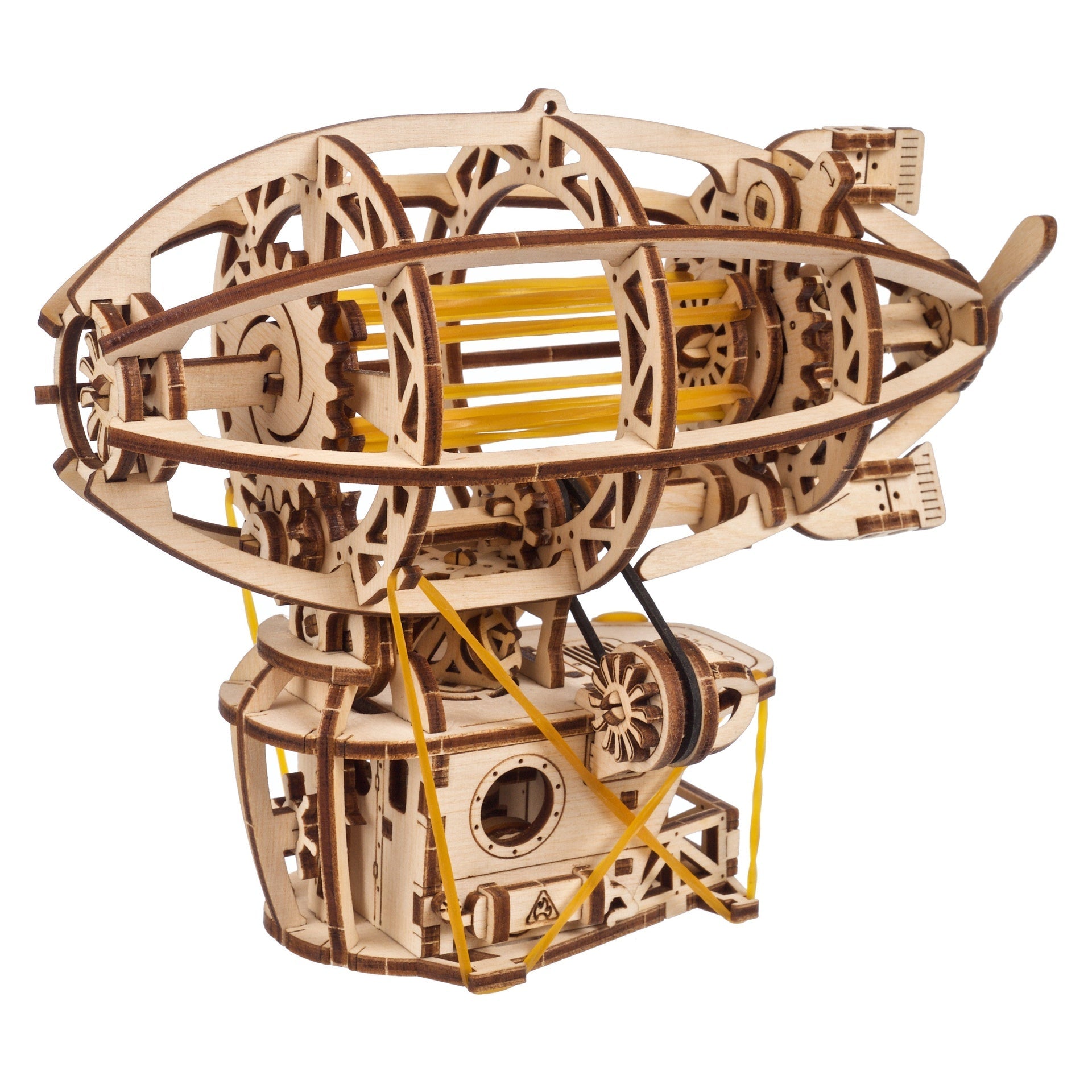 ugears-steampunk-airship-mini-dirigibile-in-legno-da-costruire-con-motore-a-elas image 1