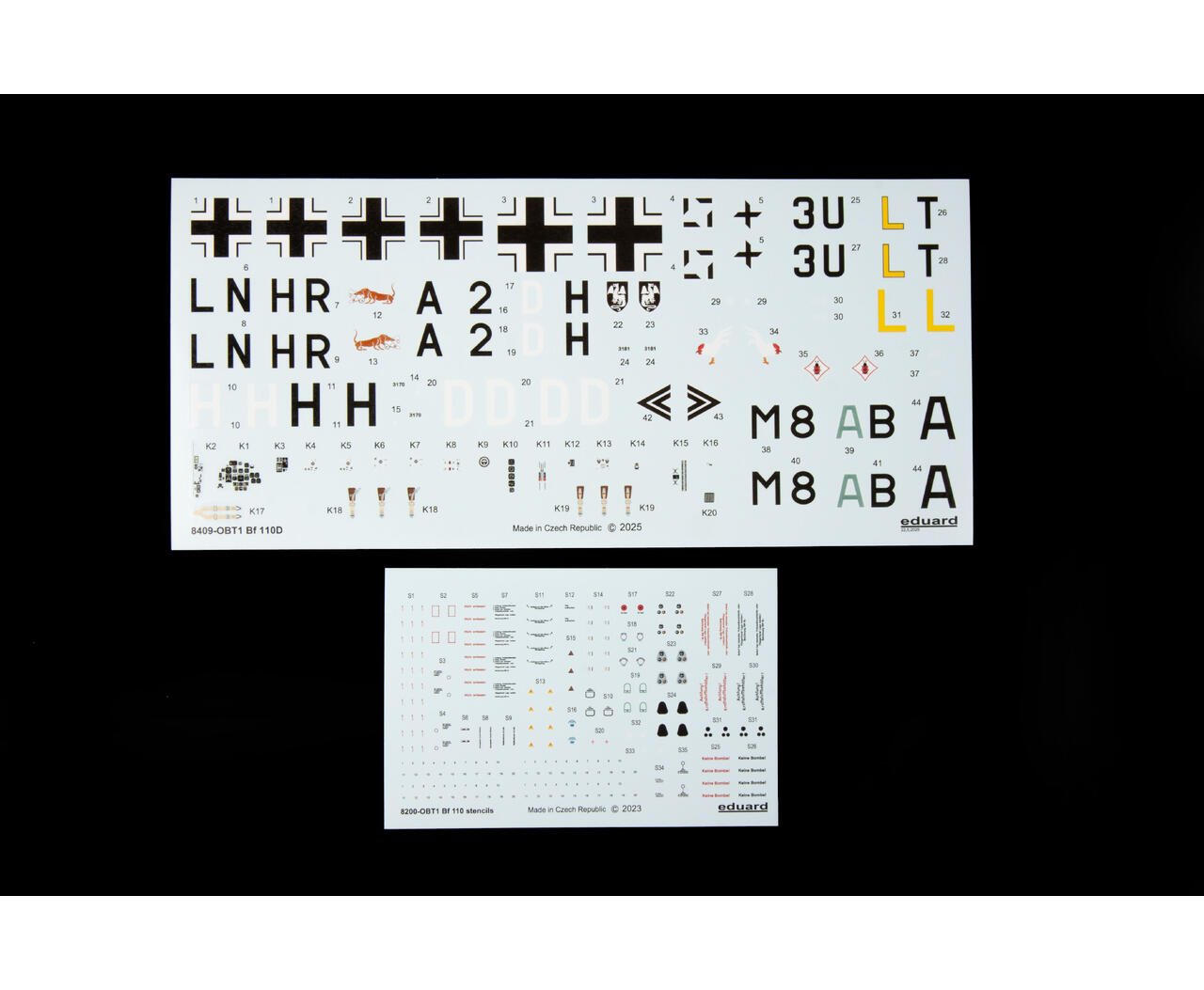 ak-interactive-bf-110d-1-48-kit-modellismo-aereo-tedesco-scala-1-48 image 5