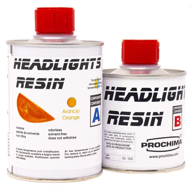 prochima-fe034ag320-headlight-a-b-arancio-resina-320-gr image 1