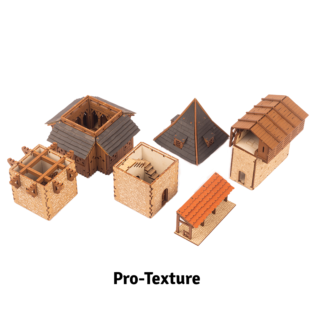 ak-interactive-the-eyrie-torre-di-guardia-medievale-28mm-castello-modellismo image 6