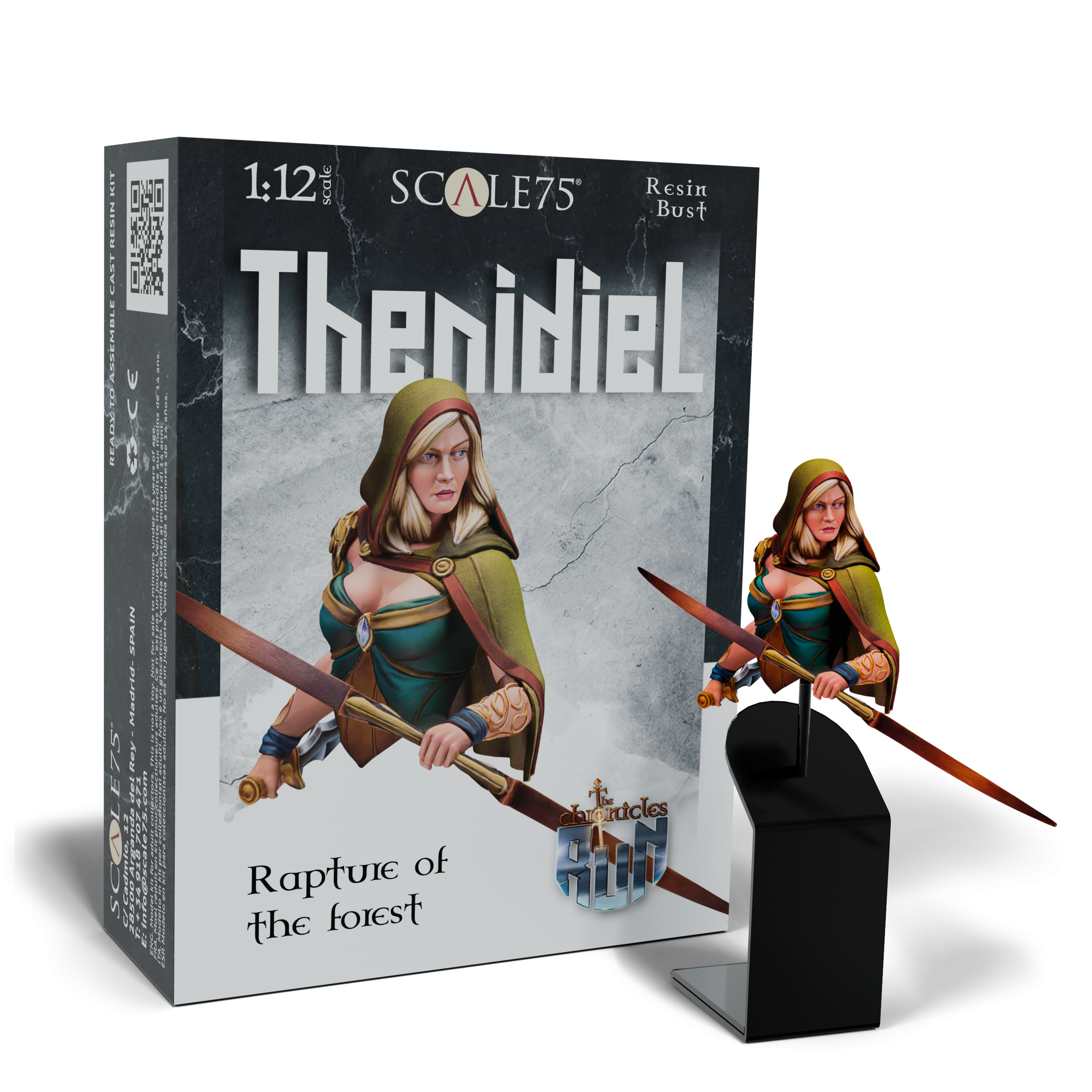 scale75-thenidiel-rapture-of-the-forest-figura-resina-1-10-the-chronicles-of-run image 1