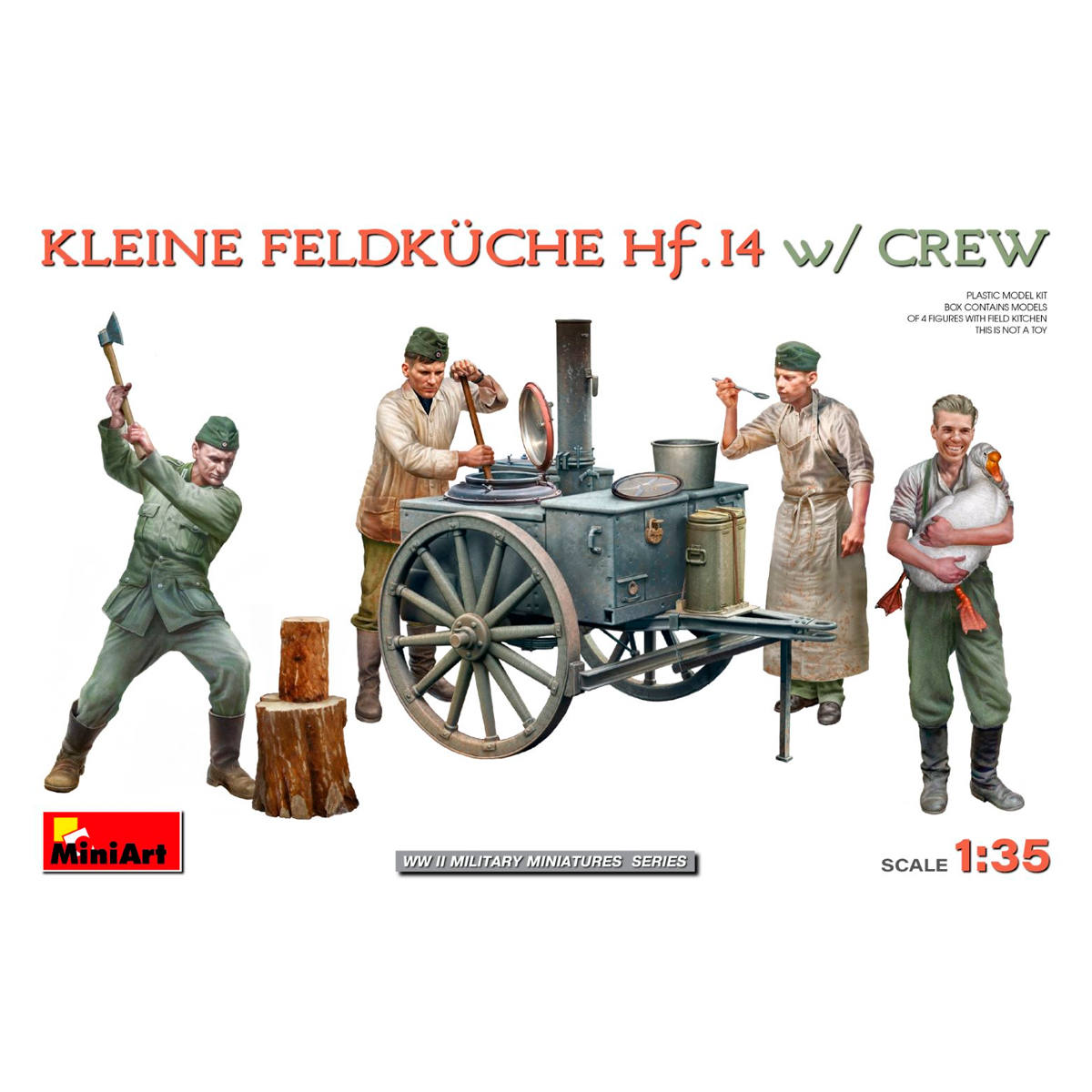 ak-interactive-1-35-kleine-feldk-che-hf-14-con-equipaggio-cucina-da-campo-in-sca image 1
