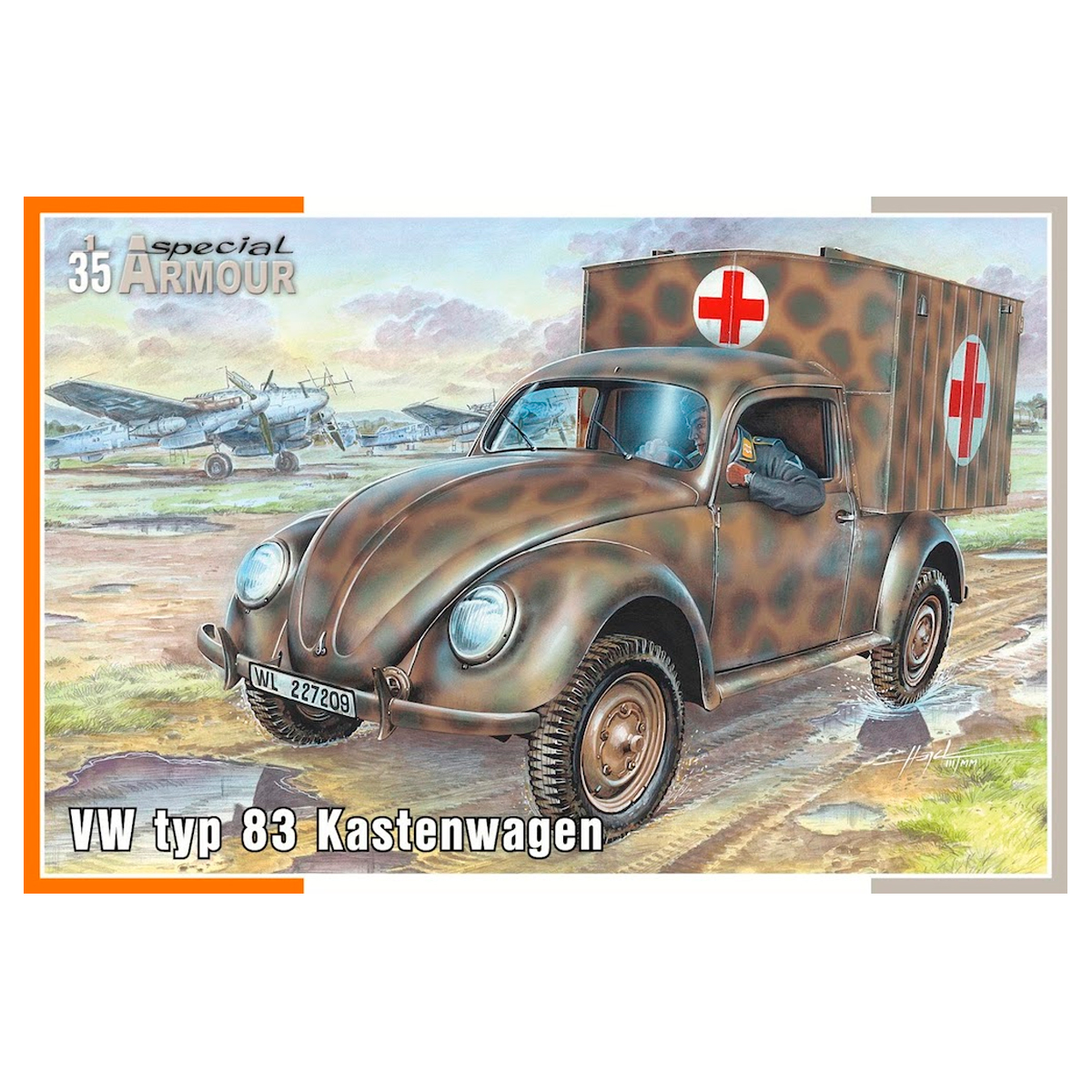 ak-interactive-1-35-vw-typ-83-kastenwagen-kit-modellismo-militare image 1