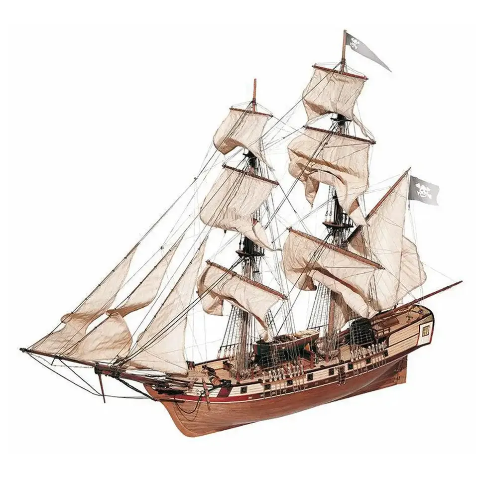 occre-corsair-kit-modellino-brigantino-corsaro-in-legno image 1