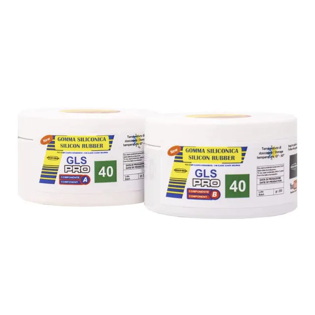 prochima-gls-pro-40-gomma-siliconica-a-b-verde-500-g image 1