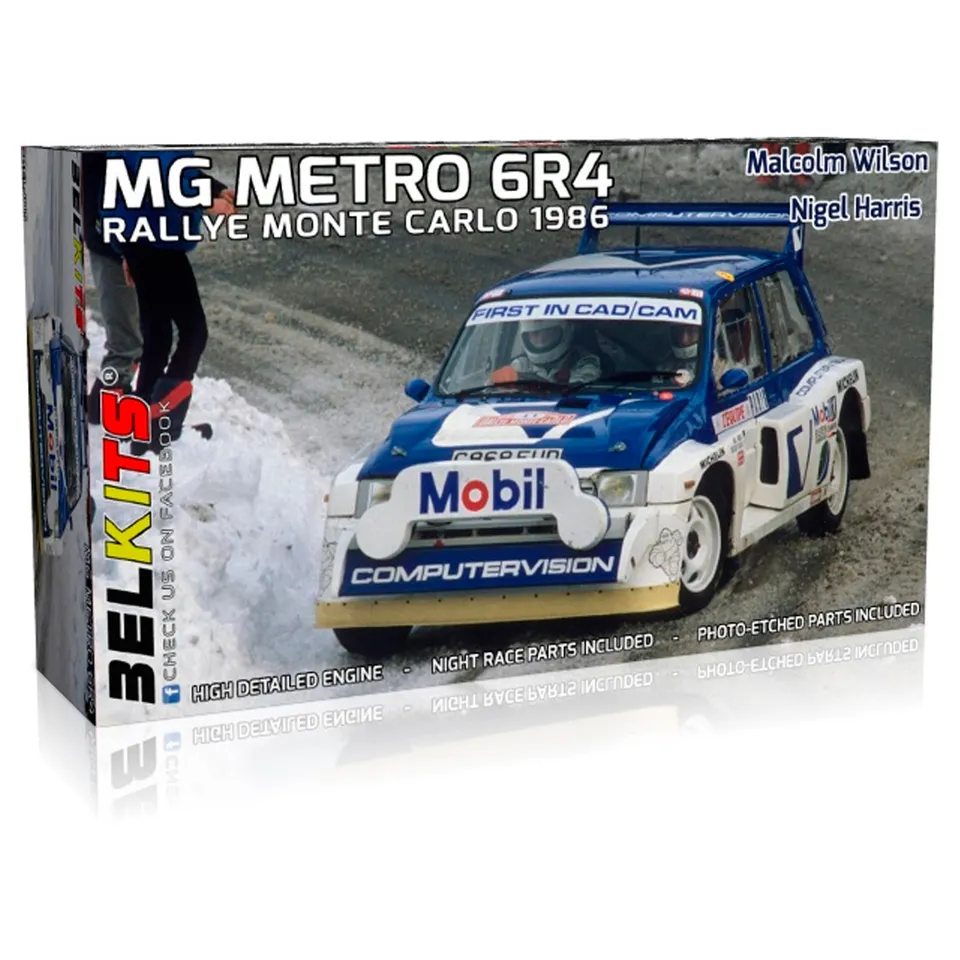 ak-interactive-mg-metro-6r4-rallye-monte-carlo-1986-kit-scala-1-24 image 1