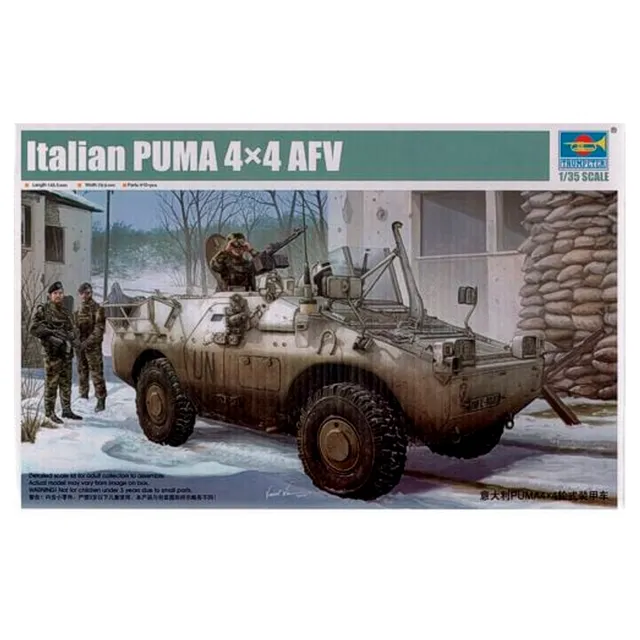 ak-interactive-1-35-italian-puma-4-4-wheeled-afv-kit-modellismo-da-costruire image 1