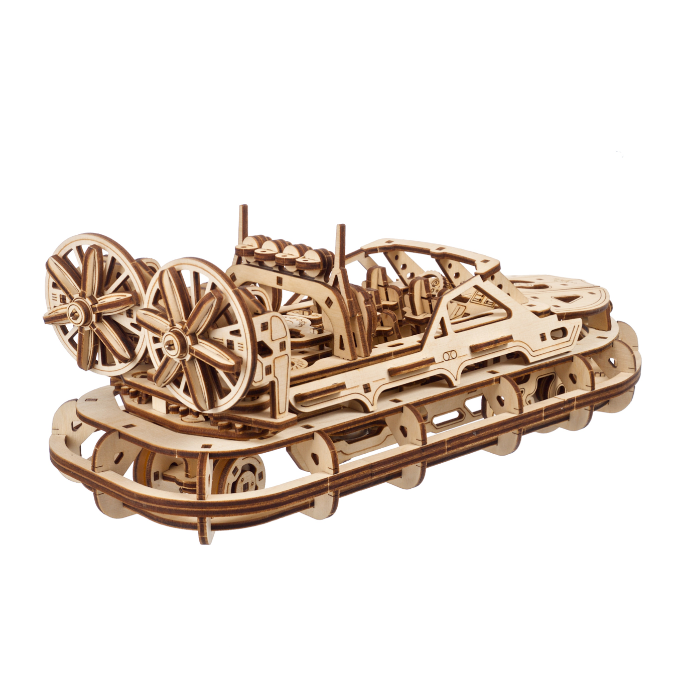 ugears-rescue-hovercraft-kit-di-modellismo-meccanico-in-legno image 2