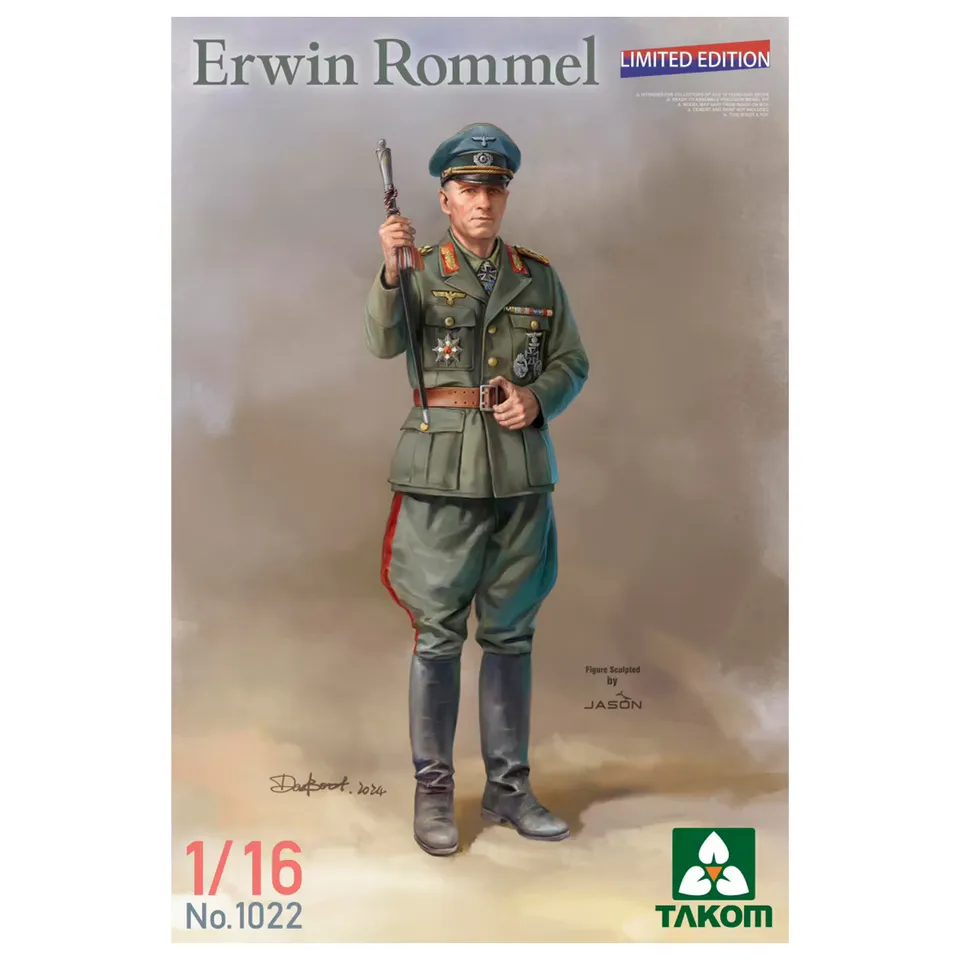 ak-interactive-1-16-erwin-rommel-limited-edition image 1