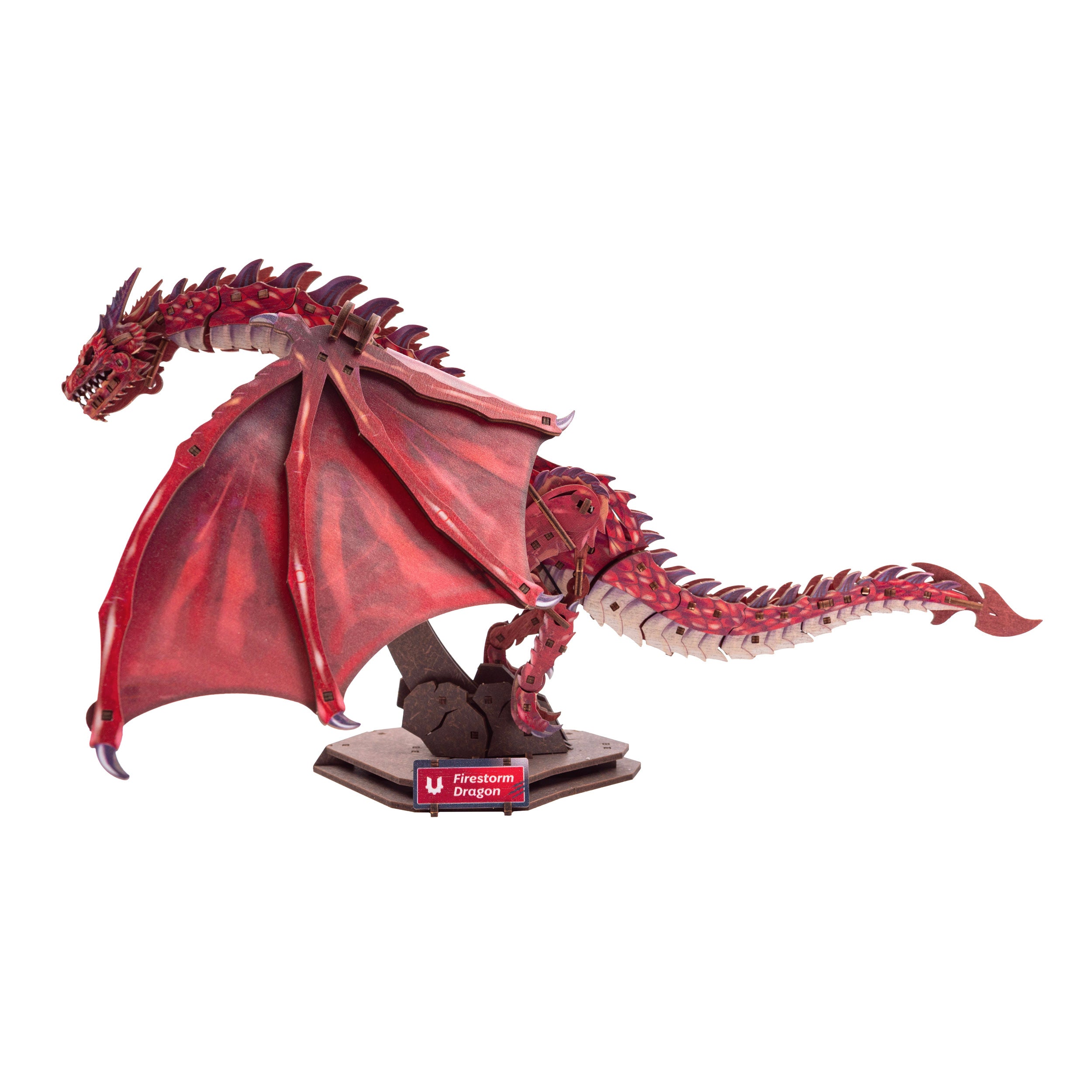 ugears-firestorm-dragon-drago-meccanico-in-legno-advanced image 2