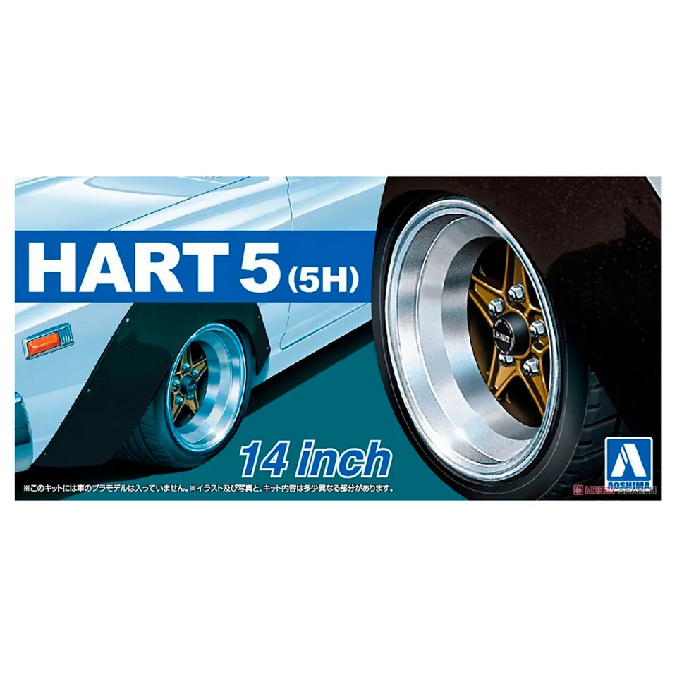 ak-interactive-1-24-hart-5h-14-inch-set-cerchi-auto image 1