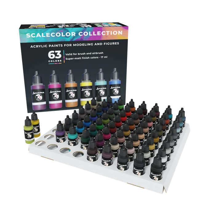 scale75-scalecolor-collection-set-di-vernici-acriliche-per-miniature-pincel-e-ae image 1