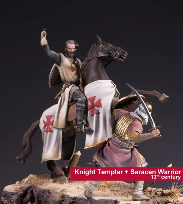 scale75-knight-templar-saracen-warrior-pack-kit-in-resina-75mm image 1