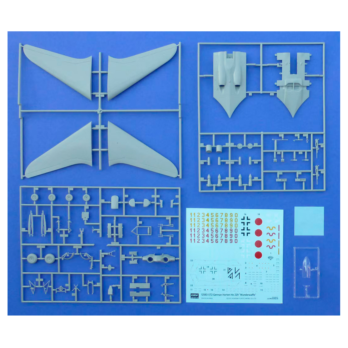 ak-interactive-1-72-horten-ho-229-wunderwaffe-kit-di-modellismo image 2