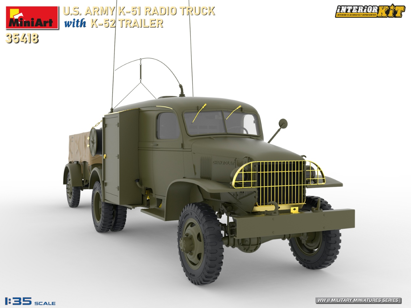 ak-interactive-1-35-us-army-k-51-radio-truck-con-rimorchio-k-52-interior-kit image 8
