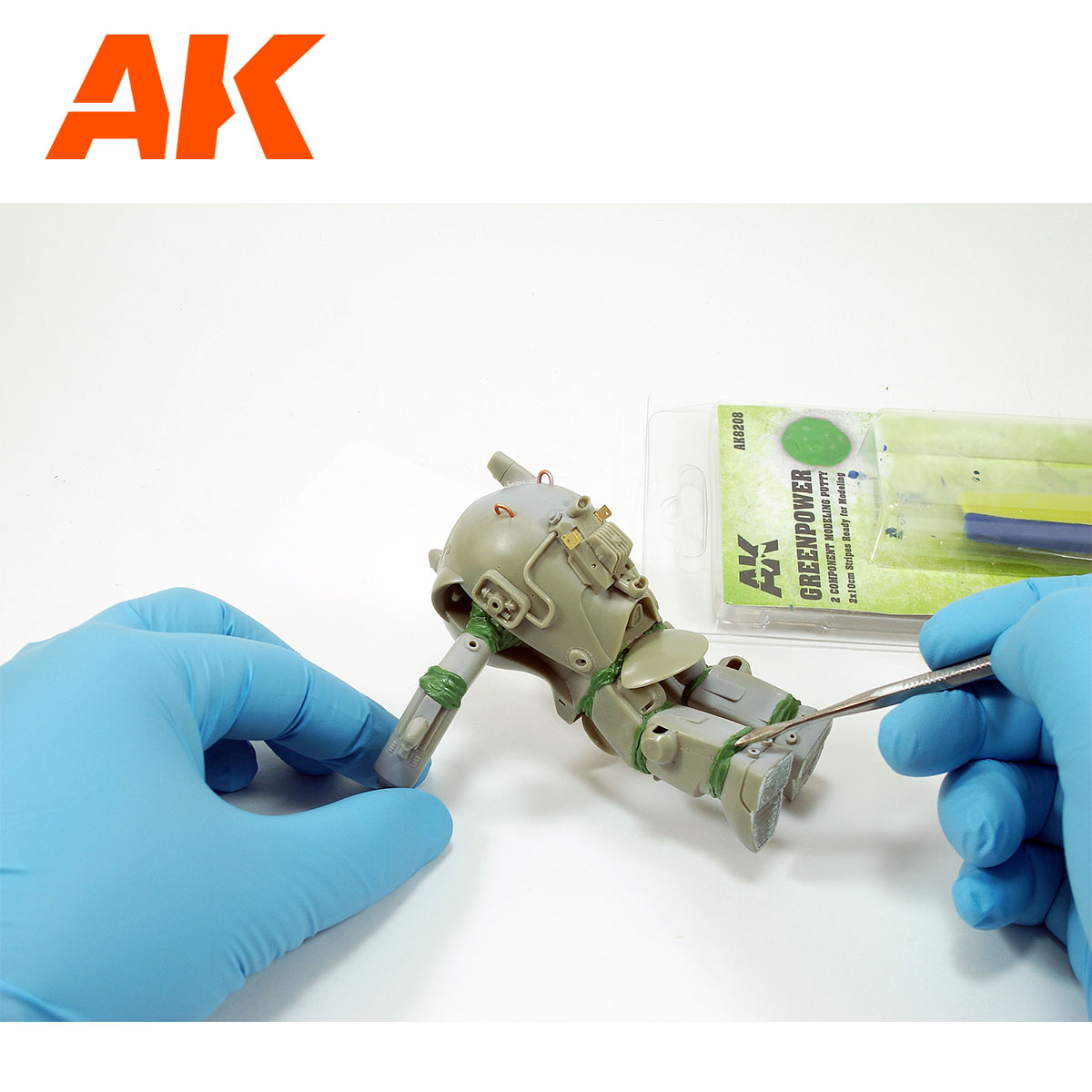 ak-interactive-greenpower-stucco-modellismo-bicomponente image 2