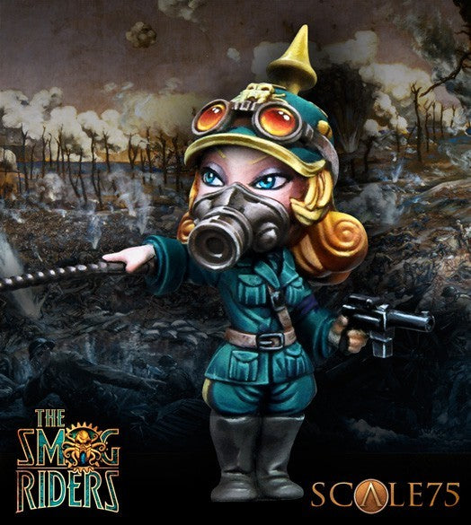 scale75-magda-von-shrapnel-figura-in-resina-35mm-the-smog-riders-chibi image 2