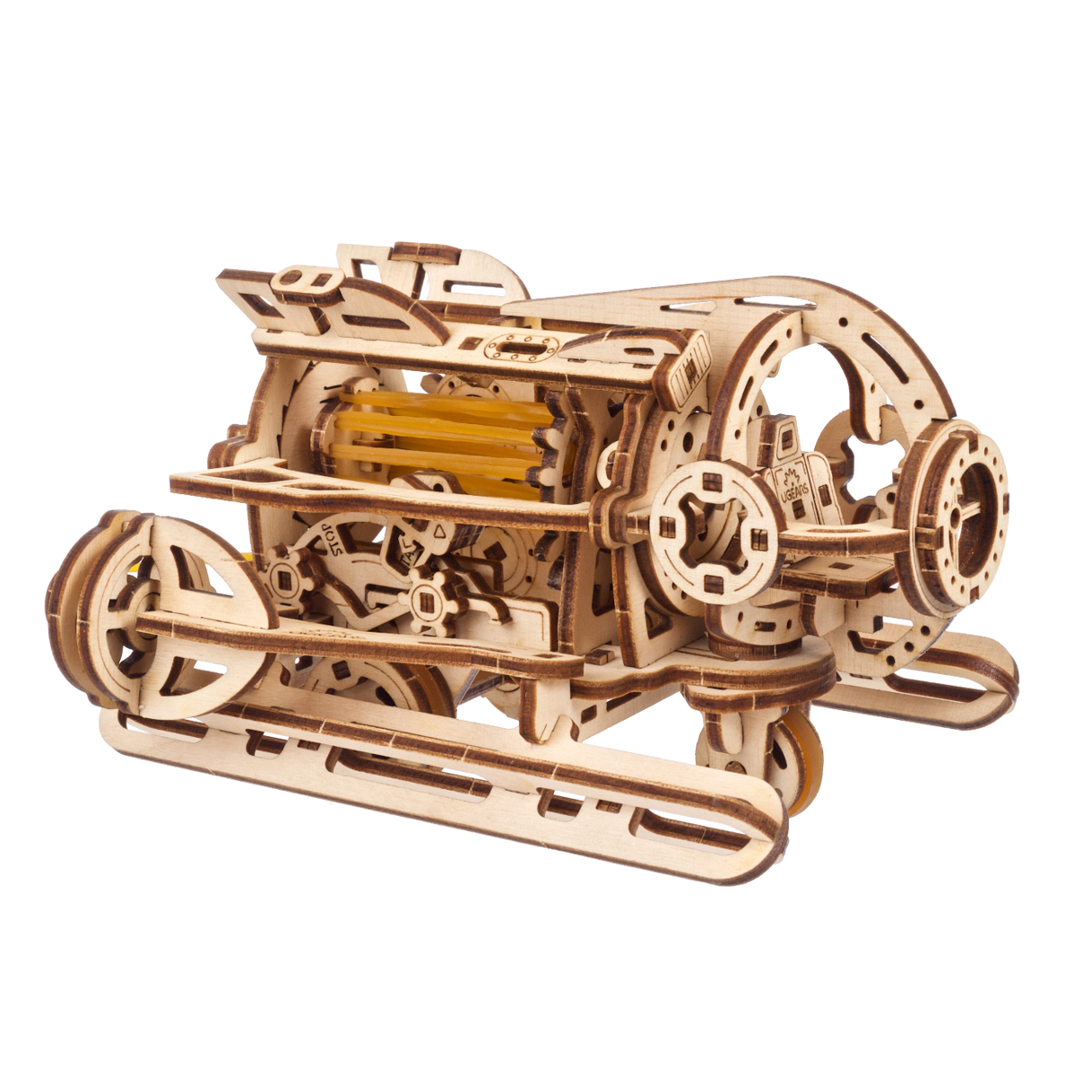 ugears-steampunk-submarine-sottomarino-in-legno-1-48-con-motore-a-elastico image 1