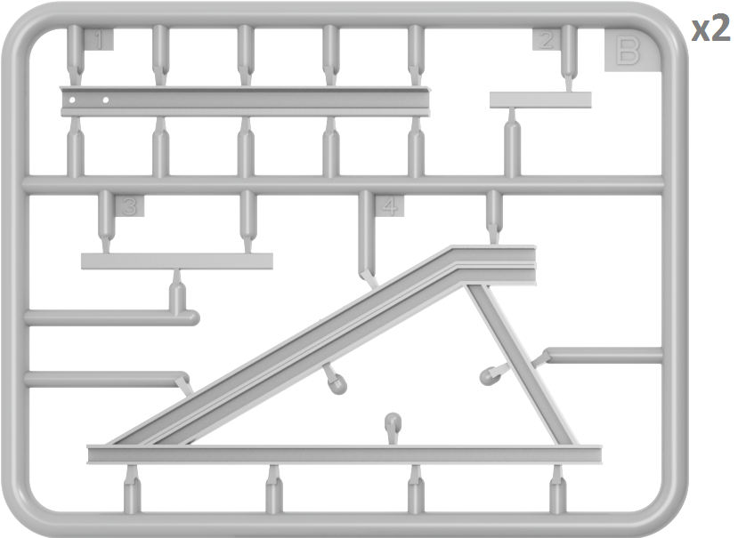 ak-interactive-1-35-railway-track-dead-end-binario-e-tronco-di-termine-scala-1-3 image 5