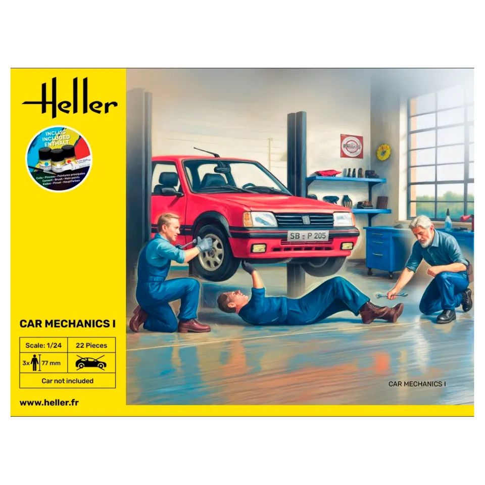 ak-interactive-1-24-starter-kit-car-mechanics-i-kit-di-modellismo-con-meccanici image 1