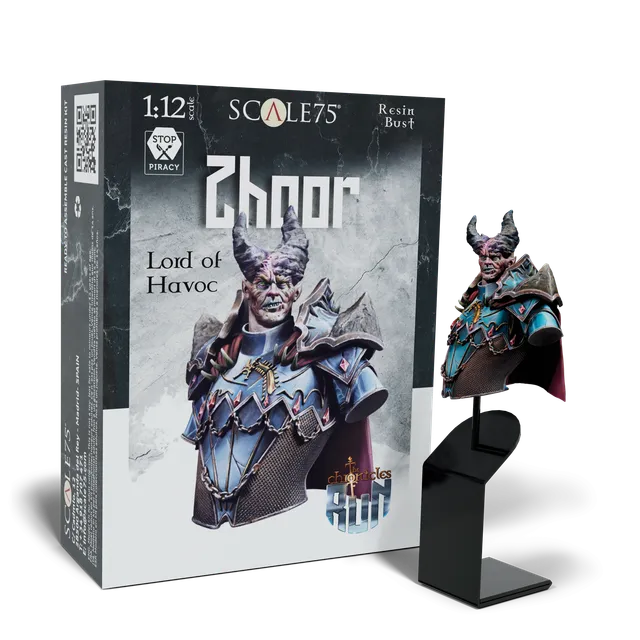 scale75-zhoor-the-lord-of-havoc-figura-1-10-in-resina-da-montare-e-dipingere image 1
