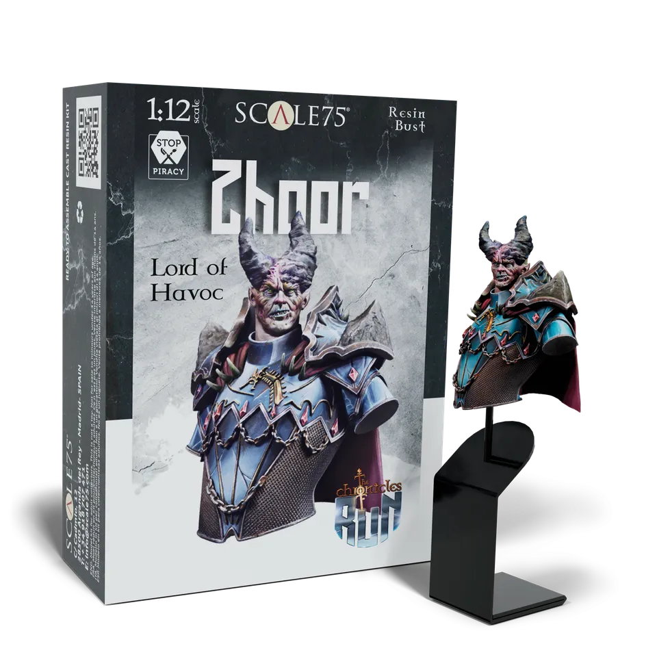 scale75-zhoor-the-lord-of-havoc-figura-1-10-in-resina-da-montare-e-dipingere image 1