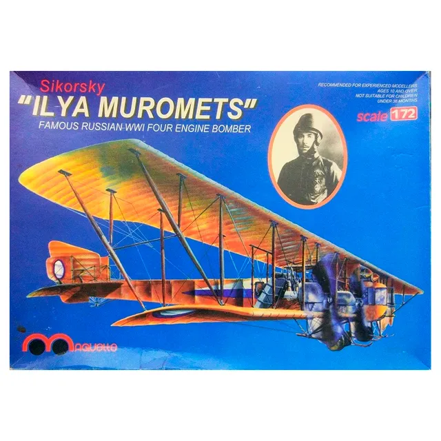 ak-interactive-sikorsky-ilya-muromets-1-72-kit-di-modellismo-aereo image 1