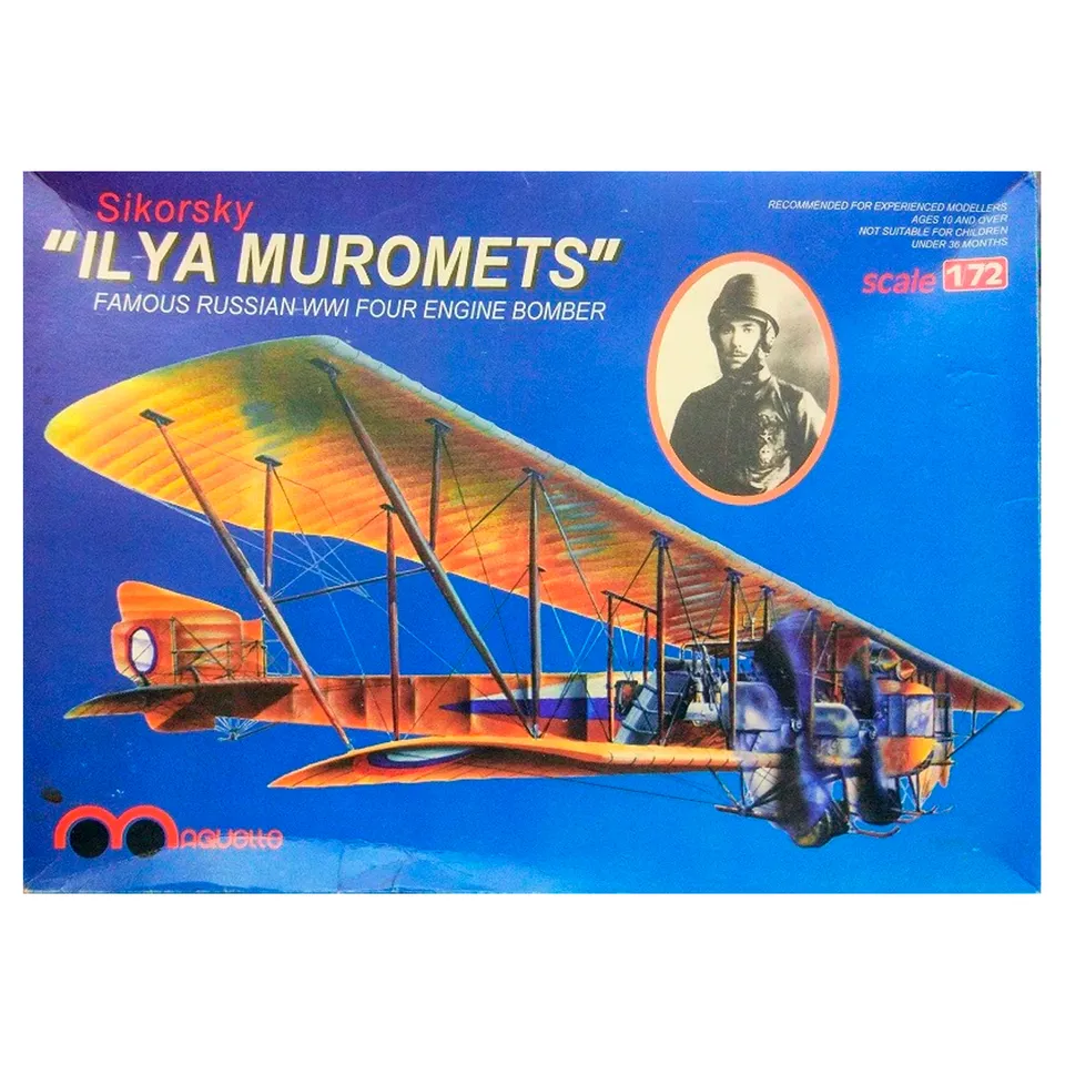 ak-interactive-sikorsky-ilya-muromets-1-72-kit-di-modellismo-aereo image 1