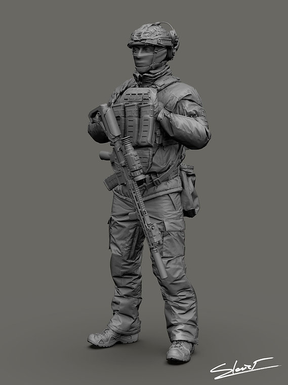 ak-interactive-ukrainian-soldier-05-1-9-figura-da-costruire-e-dipingere image 3