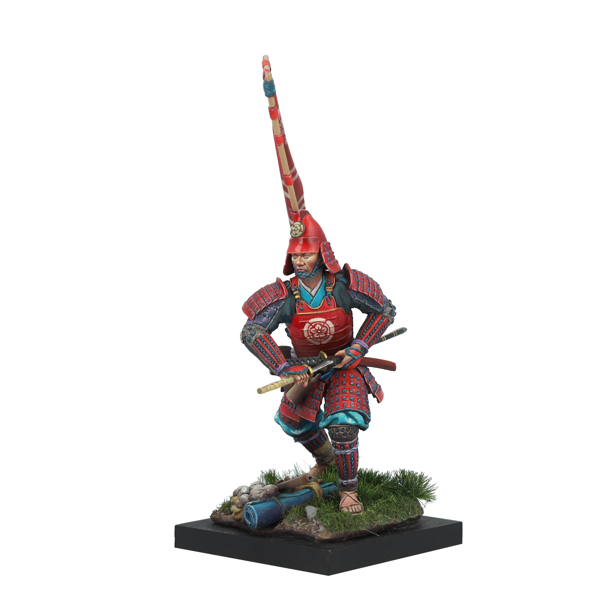 scale75-nobunaga-warrior-figura-metallo-bianco-75mm-warfront image 6