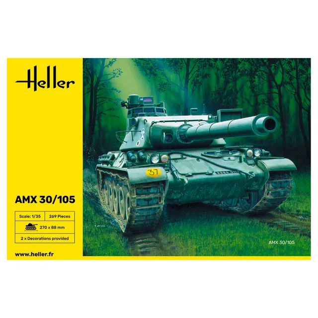 ak-interactive-amx-30-105-1-35-kit-carro-armato-francese image 1