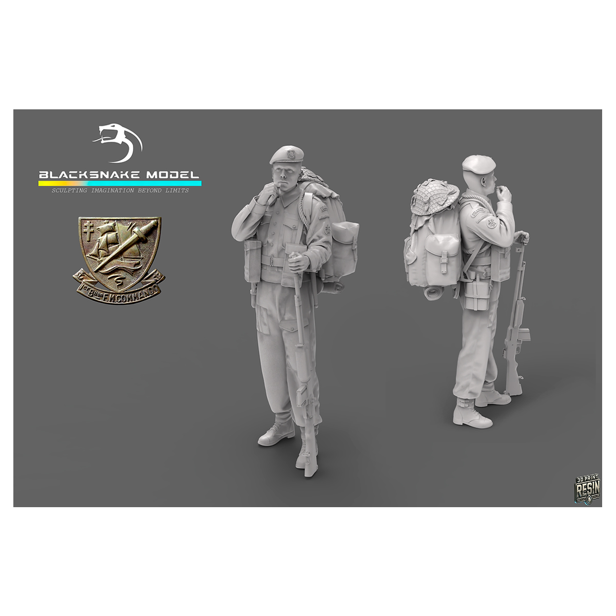 ak-interactive-commando-kieffer-soldier-2-wwii-fusilier-commando-kieffer-2 image 2