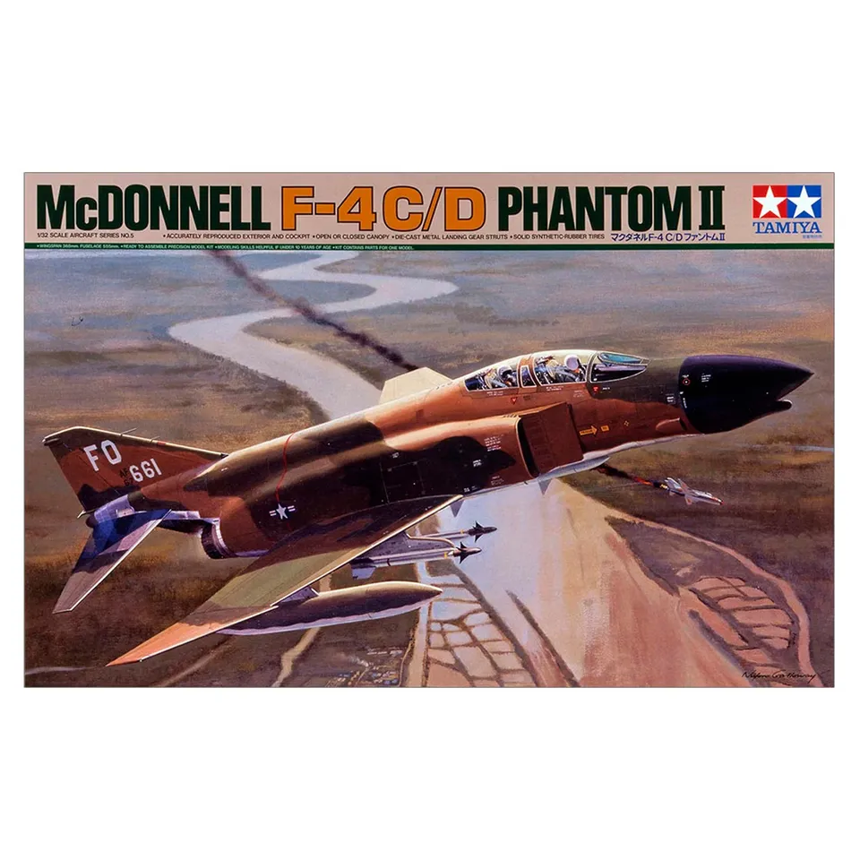 ak-interactive-1-32-mcdonnell-f-4c-d-phantom-ii-kit-di-modellismo-aereo-da-costr image 1