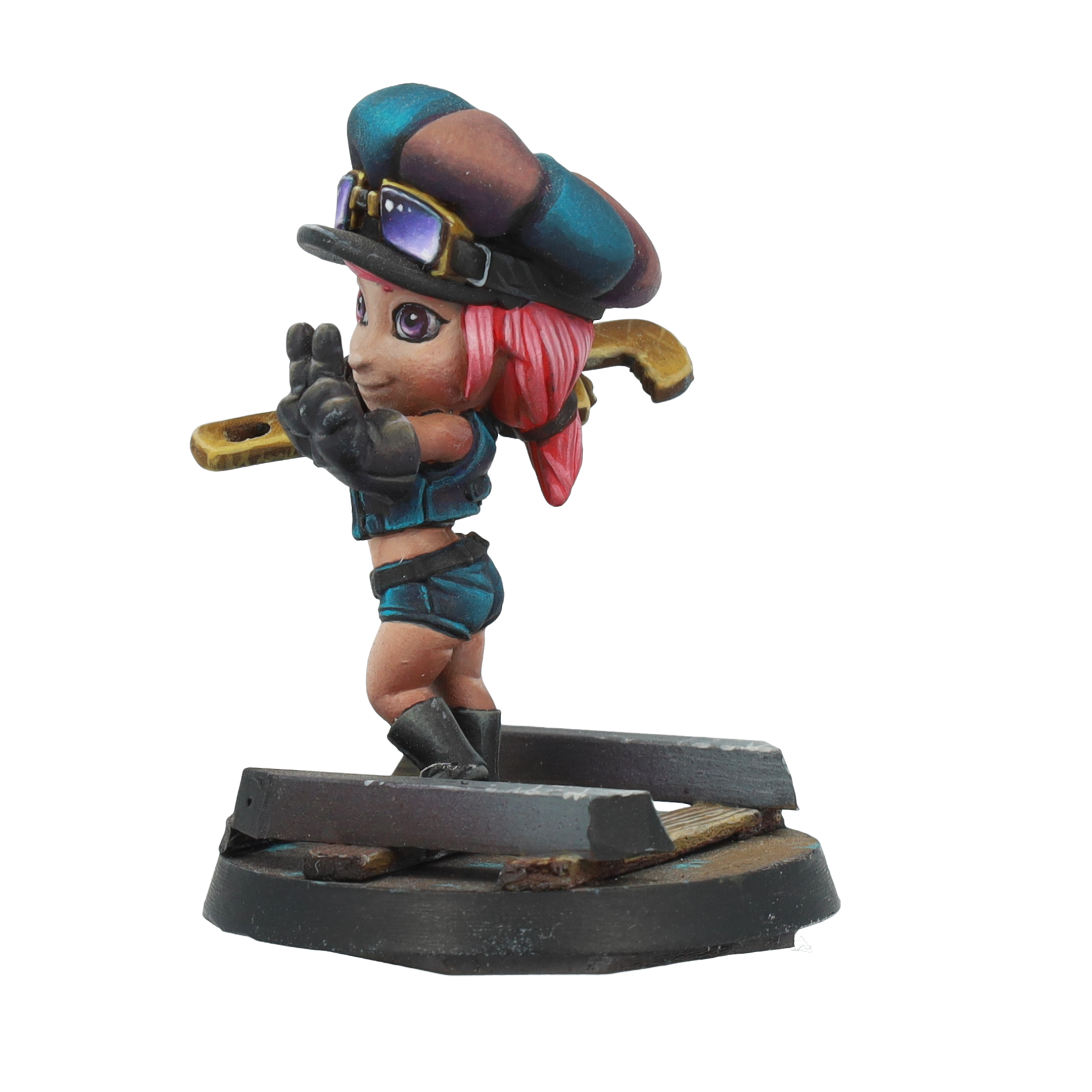 scale75-patty-wrench-the-smog-riders-chibi-miniatura-35mm-in-resina image 8