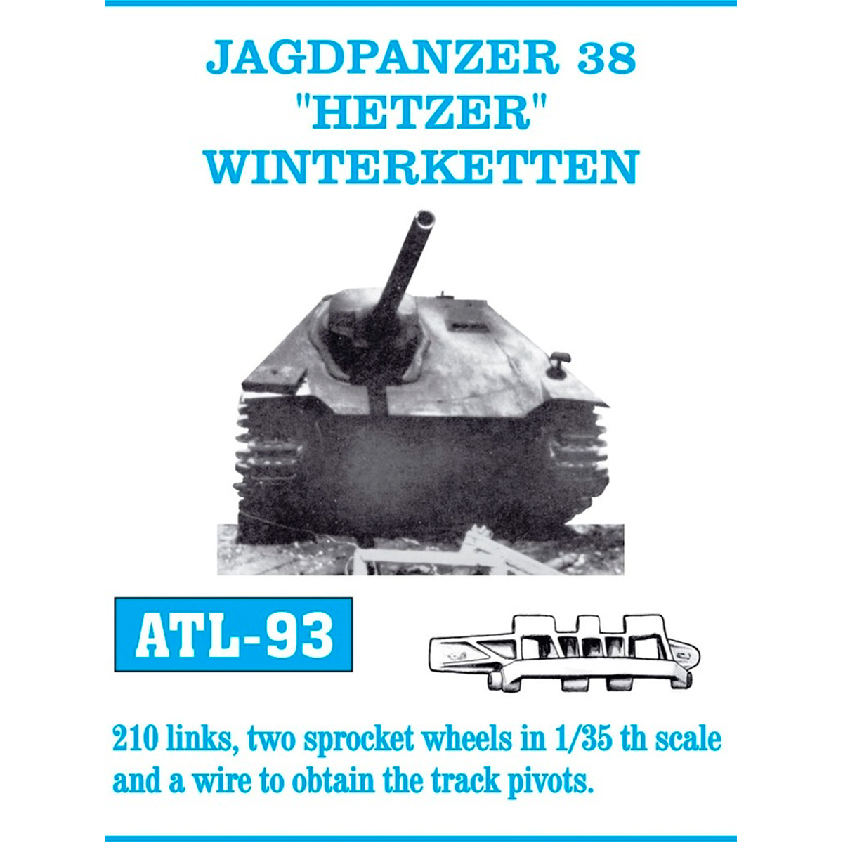 ak-interactive-1-35-metal-tracks-jagdpanzer-38-hetzer-winterketten-cingoli-in-me image 1