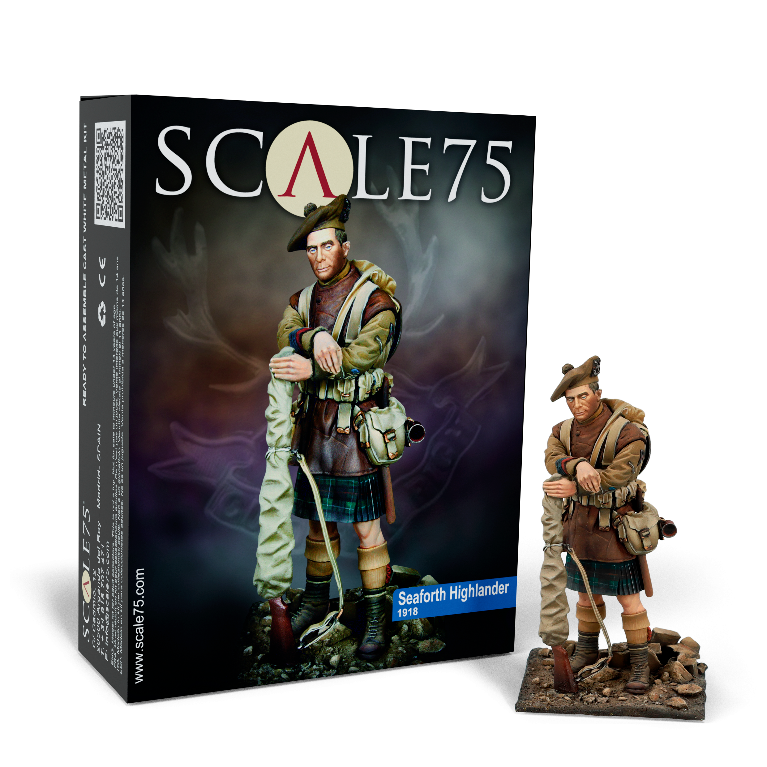 scale75-warfront-seaforth-highlander-miniatura-da-dipingere image 1