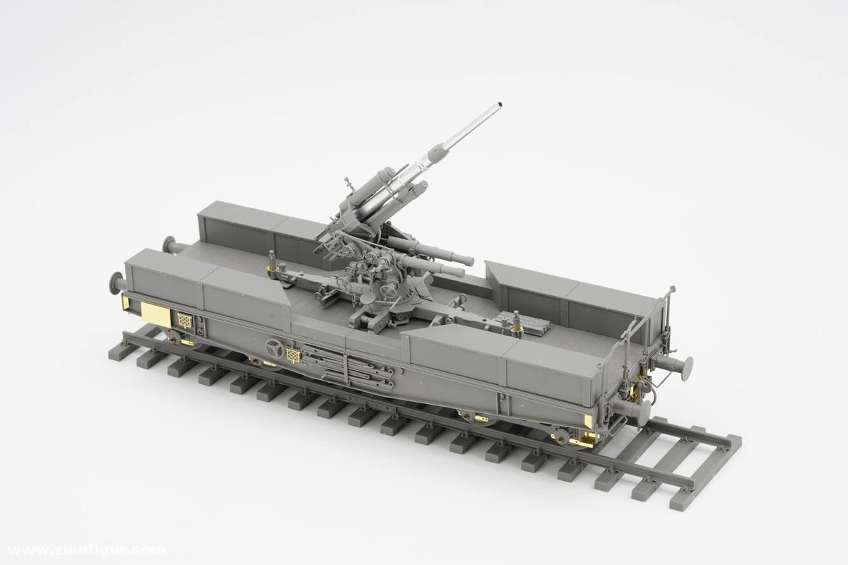 ak-interactive-1-35-german-88mm-gun-flak-36-w-ssys-wagon-kit-modellismo image 4
