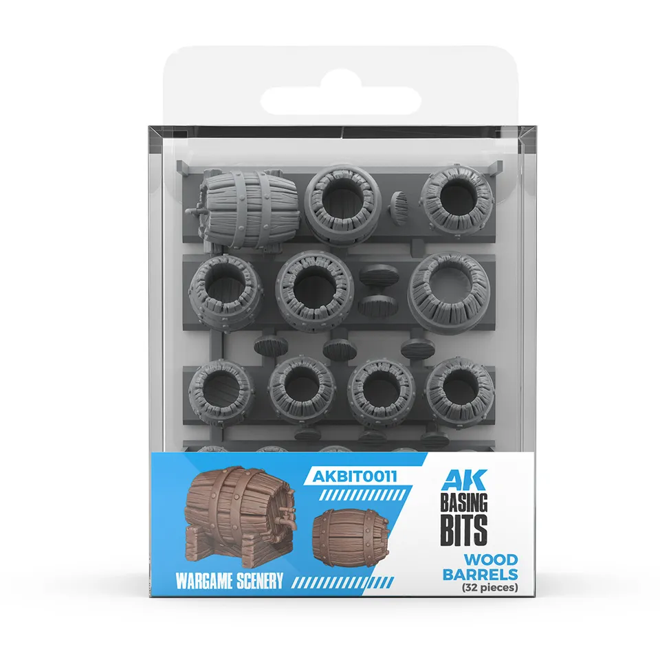 ak-interactive-wood-barrels-ak-basing-bits-set-botti-in-legno-per-basi-e-diorami image 1