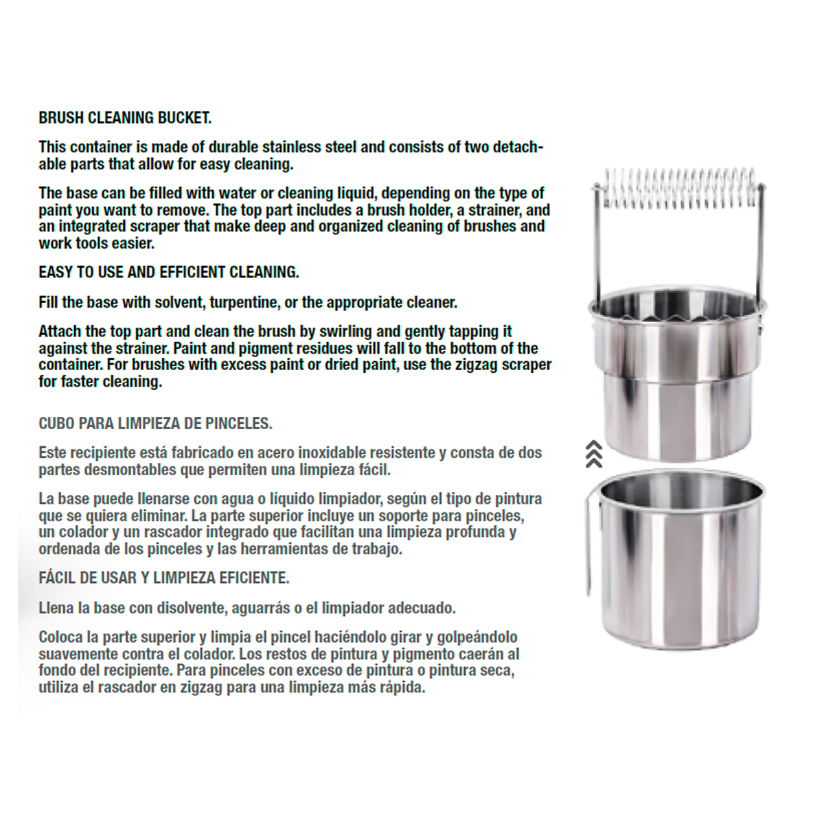 ak-interactive-limpiador-de-pinceles-de-acero-inoxidable-pulitore-per-pennelli-i image 3